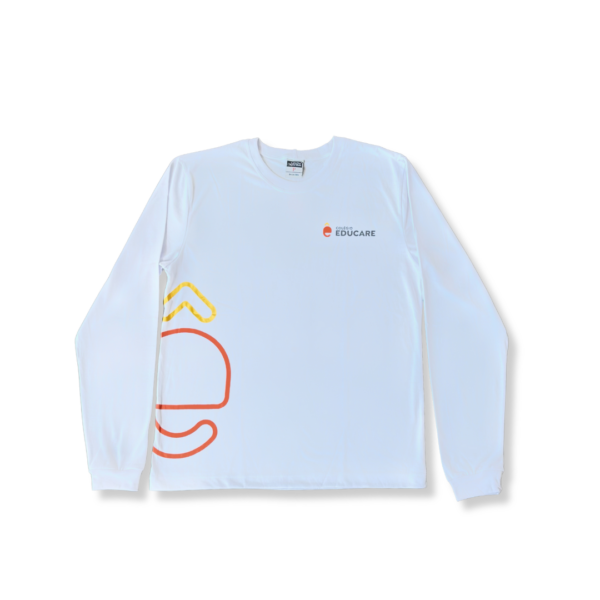 Camiseta Manga Longa Branca